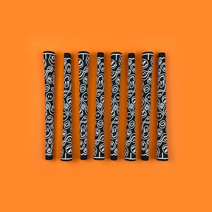 Custom Golf Grips | Premium Golf Grips | Koi Pattern, Smiley Pattern | Golf Gift | Men&#39;s & Women&#39;s | Standard Size with Performance Taper