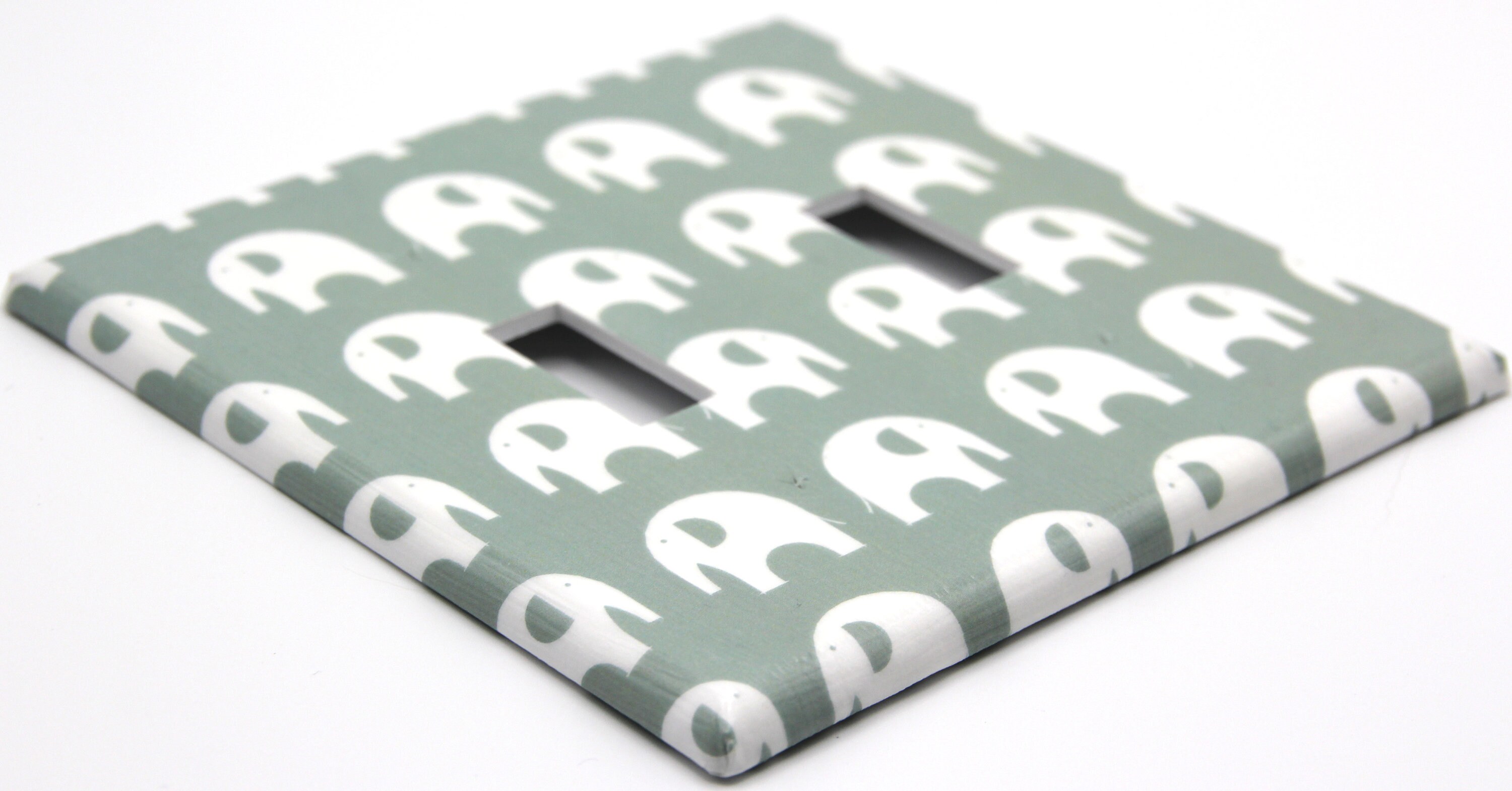 Double Light Switch Cover Outlet Cover Switchplate GFCI Etsy