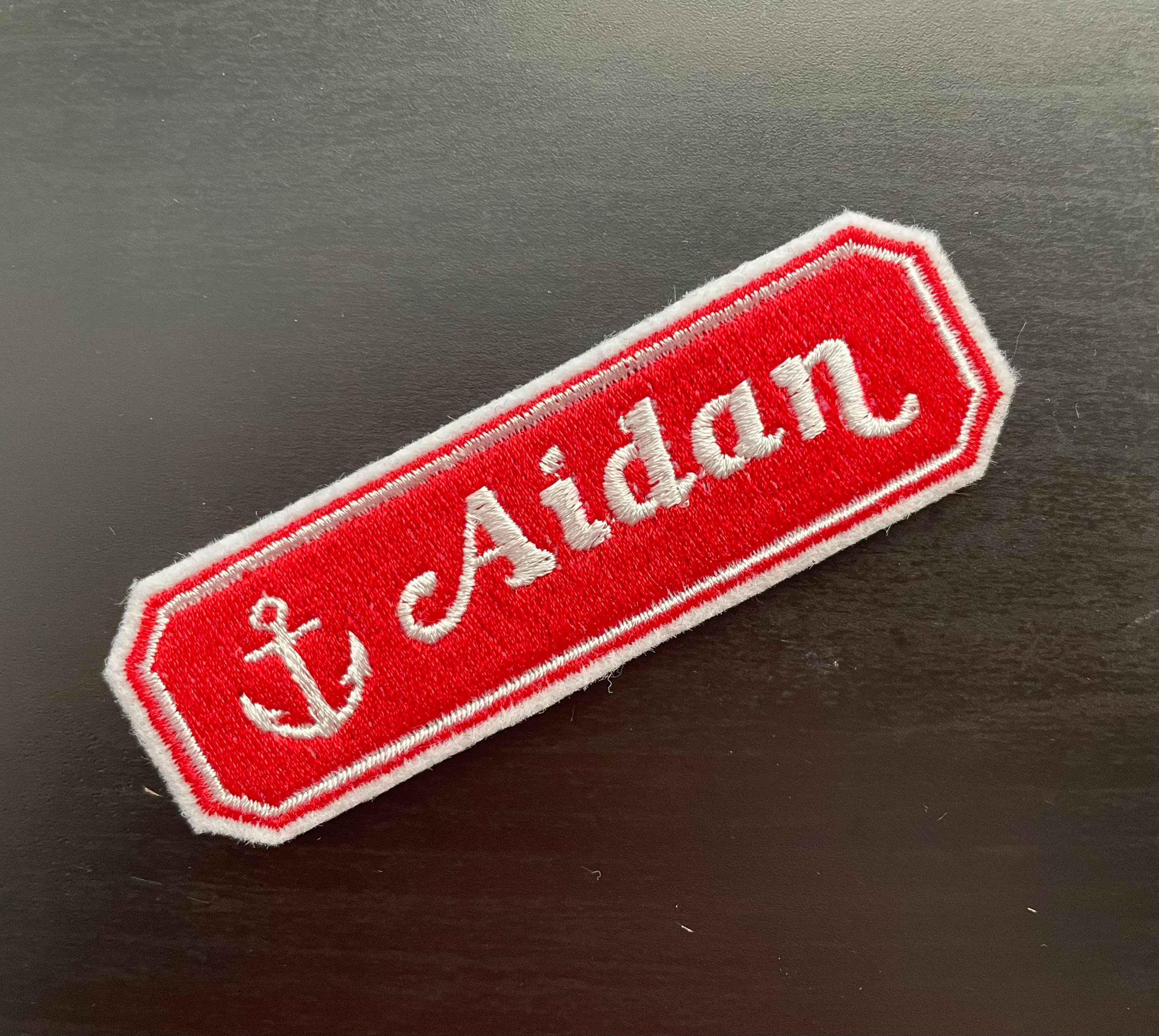 Scoops Ahoy Inspired Customizable Name Badge Name Tag Etsy