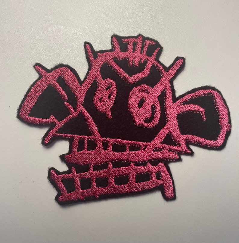 Jinx Monkey Graffiti Spray League of Legends LOL Inspired Iron - Etsy