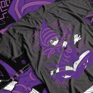 Anime Duel King T Shirt Black Unisex
