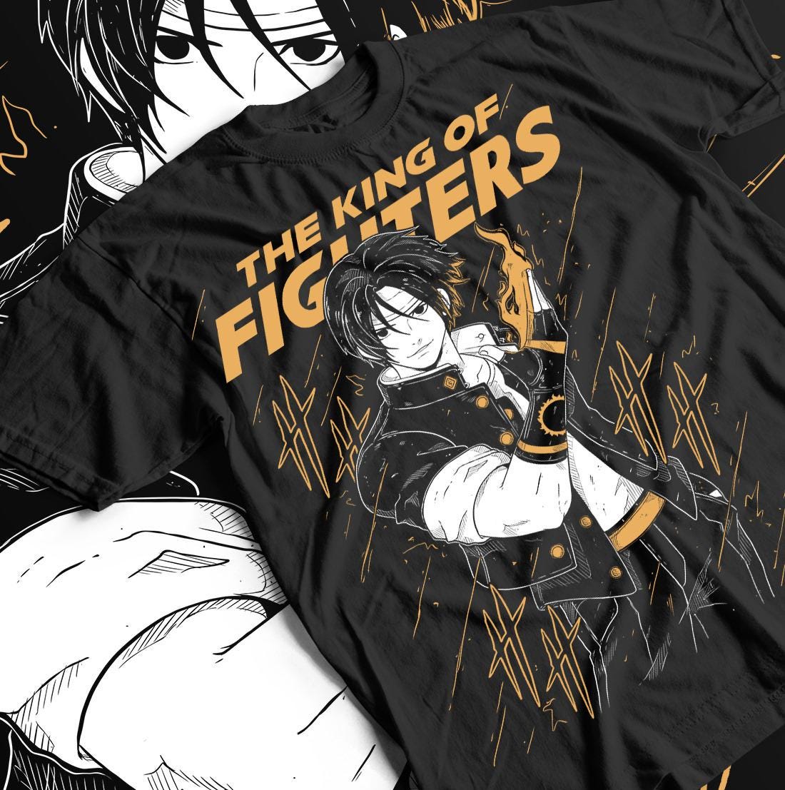 THE KING OF FIGHTERS KYO KUSANAGI Tシャツ Kyo Kusanagi KOF98 Premium Unisex T-shirt - Etsy