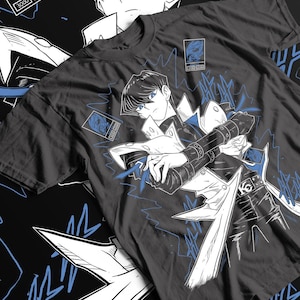 Anime Duel King T Shirt Black Unisex, Anime Japanese T-Shirt ,Manga Shirt Seto,Anime Graphic Tees ,Cool Anime Shirt ,Anime Clothing