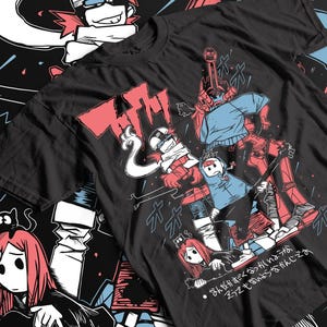 Haruko Haruhara Shirt -flcl Shirt,flcl Tshirt,flcl T Shirt,fooly Cooly Shirt,anime Shirt,anime