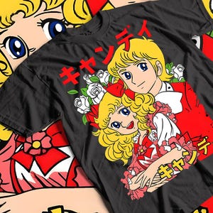 Shojo Candy T-Shirt, Unisex Heavy Cotton Tee, Riyoko Ikeda, Kawaii Shirt, Rose of Versailles, All Size