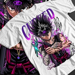 Yu Yu Hakusho T-shirt Yusuke Hiel Kuwabara And Kurama Anime Gift Shirt All Sizet