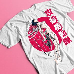 Ghost in the Shell,Motoko Kusanagi,Aesthetic,Anime,Japanese Movie,Unisex T-Shirt