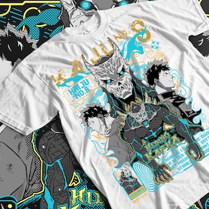 Kaiju no8- Tee, Godzilla Monster Shirt, Japanese Anime Tee, Graphic Tee, Unisex T-shirt, Kaiju Shirt