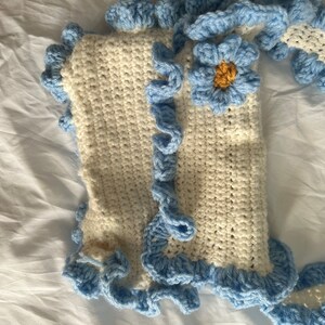 Aesthetic Ruffle Crochet Bag - Etsy