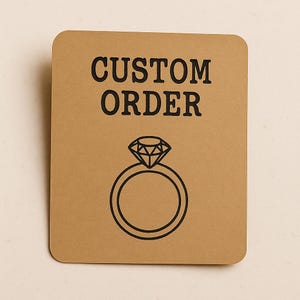 CUSTOM ORDER