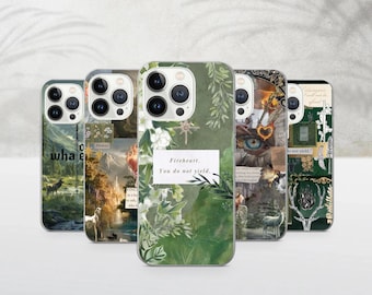 Thron des Glases Handyhülle Bookish Cover für iPhone 16, 16Pro, 15, 14, 13, 12, 11, Samsung S25, S24, S23, S22, A16, A56, A15, Pixel 9, 8A