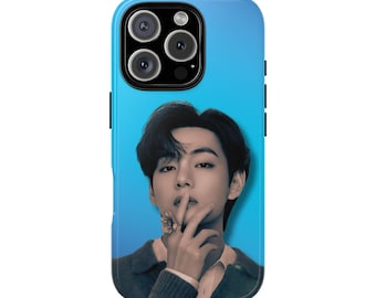 V Kim Taehyung Phone Case: BTS Army Edition, Impact Resistant, BTS Themed designs Ver3