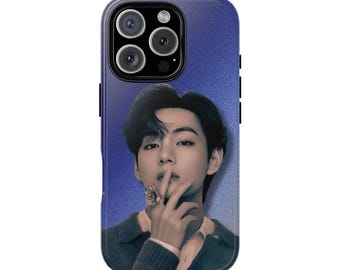 V Kim Taehyung BTS Phone Case: Protective ARMY fan art edition, Impact Resistant Ver2
