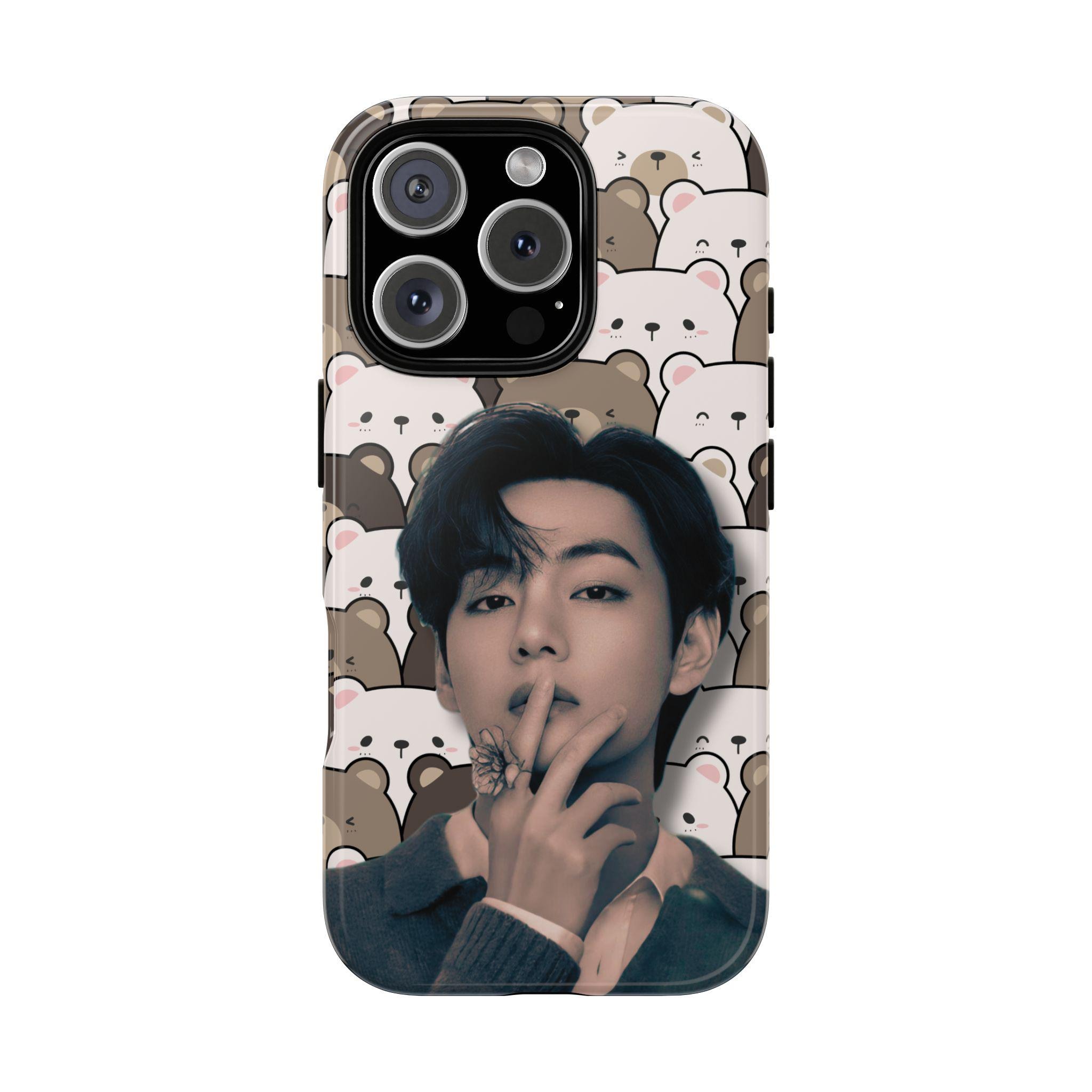V Kim Taehyung Phone Case: BTS Army Edition, Impact Resistant, BTS Themed designs Ver1
