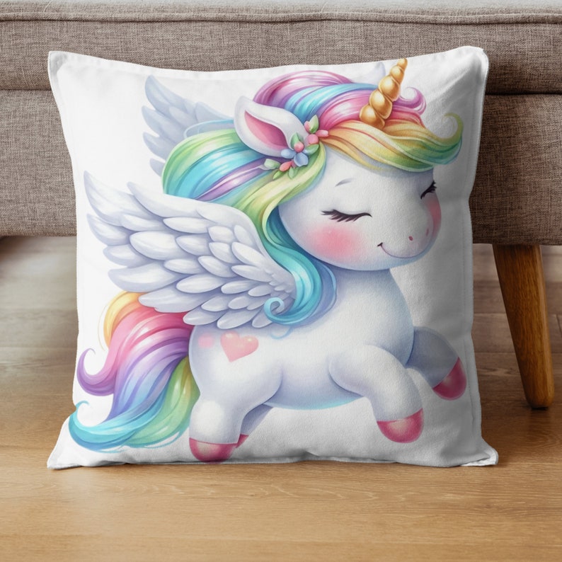 Watercolor Unicorn Clipart Bundle, Baby Unicorn PNG Files, Rainbow ...