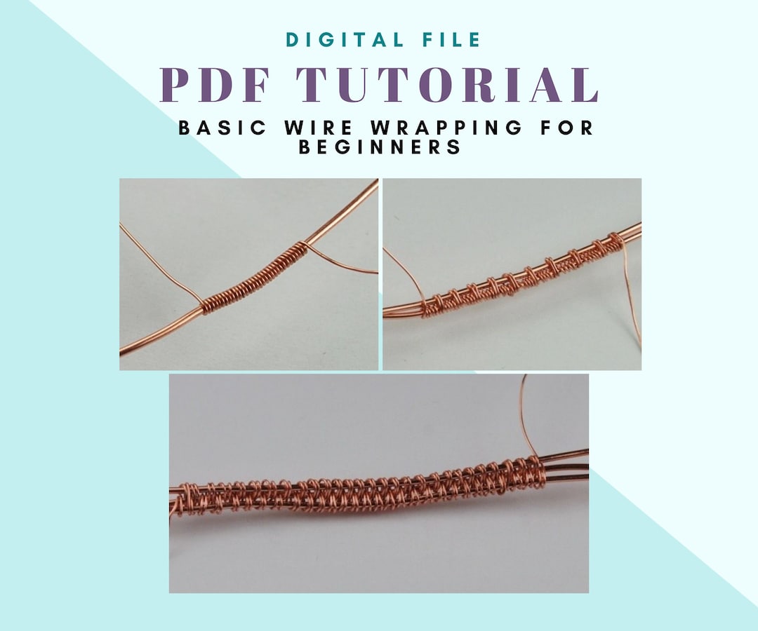 Basic Wire Wrapping Techniques for Beginners PDF Digital File Etsy