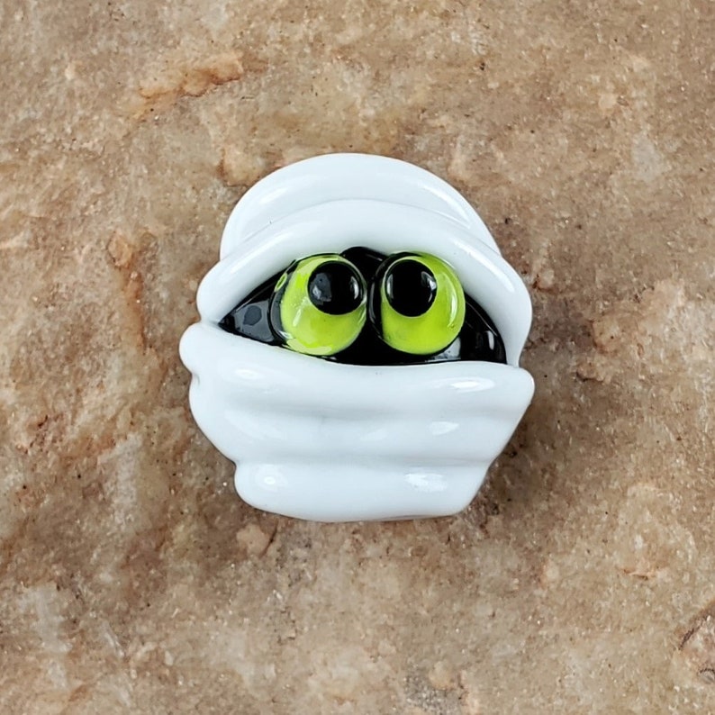 Lampworking PDF Tutorial: Learn How to Create Your Own Adorable Halloween Mummy Bead image 4