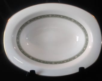 Vintage Replacement China Royal Doulton 11in Oval Veggie Bowl in Rondelay