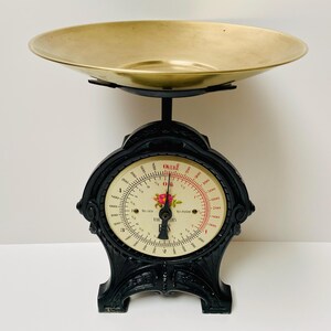 スウェーデンEKS社 ヴィンテージ はかり キッチンスケール 1950 年代の