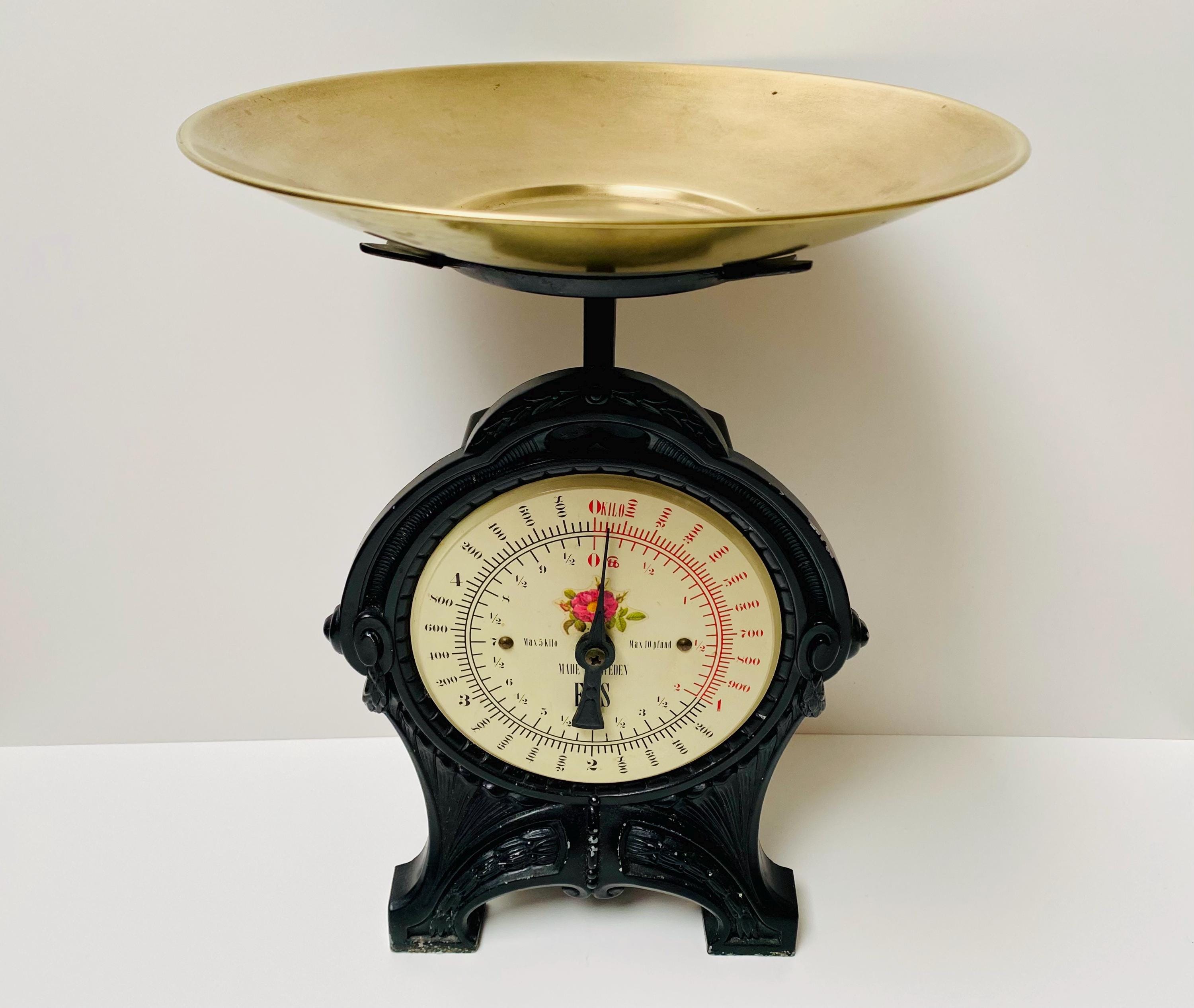 スウェーデンEKS社 ヴィンテージ はかり キッチンスケール 2025年最新