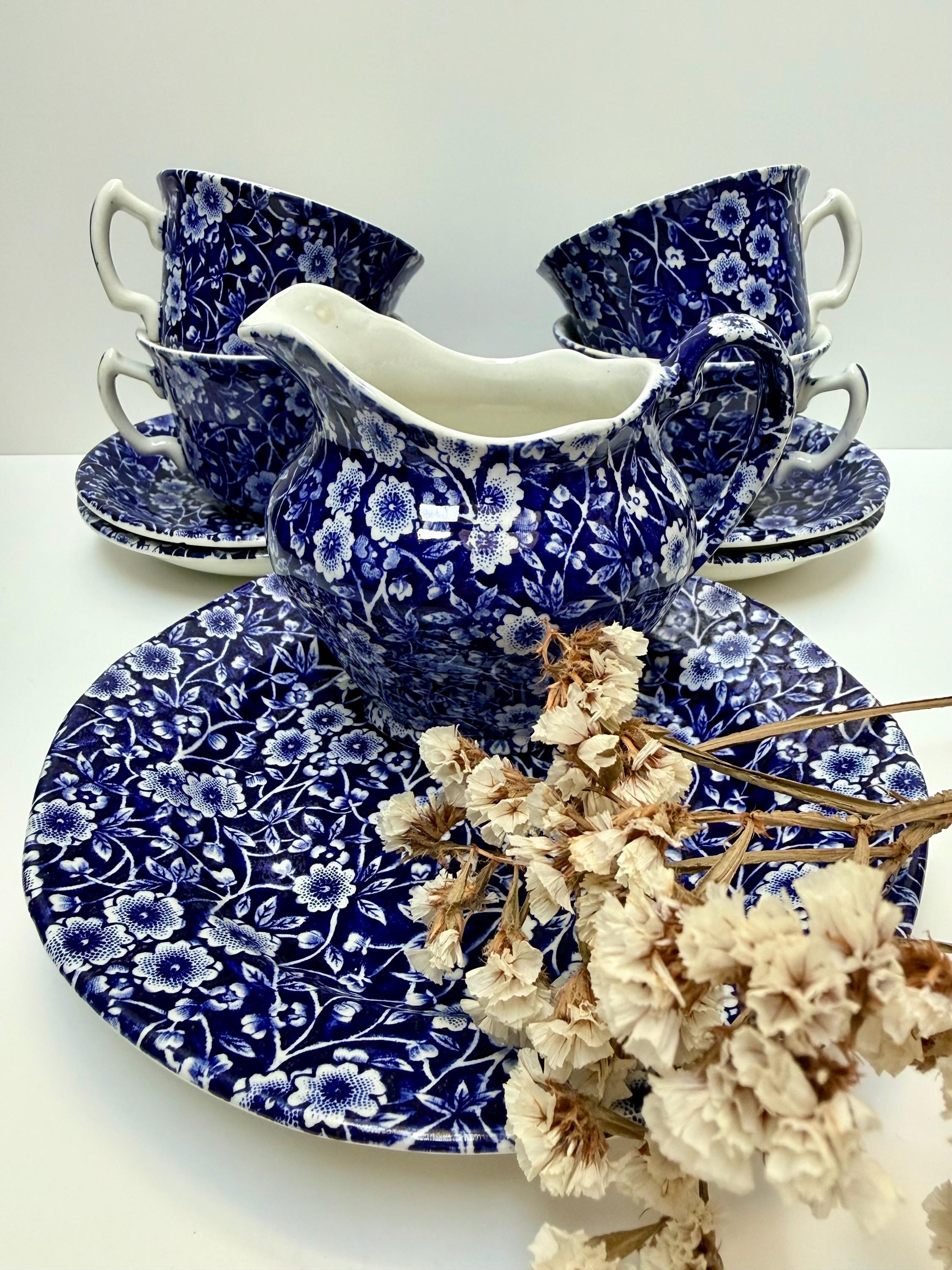 Burleigh Calico Plates - Etsy