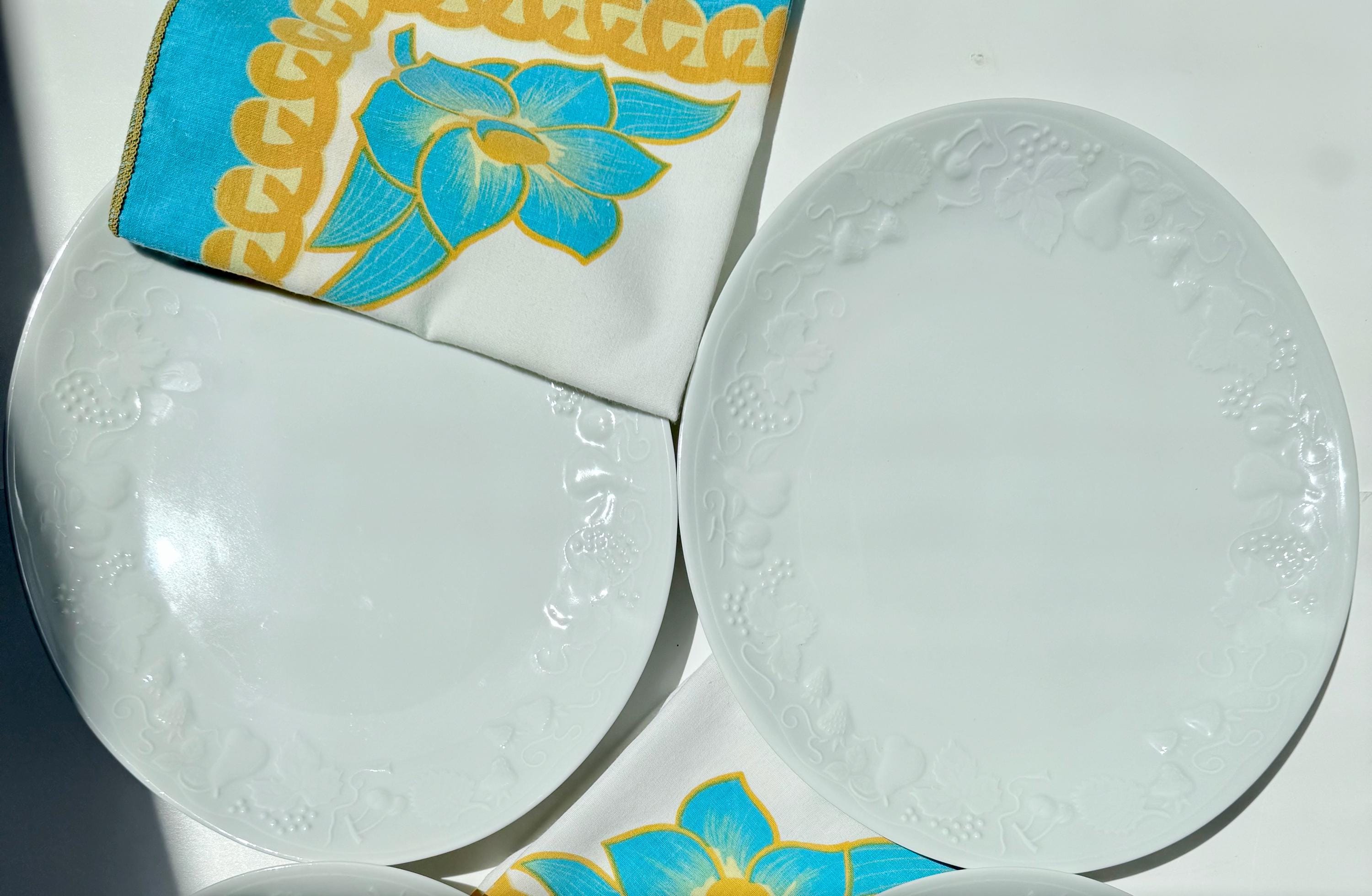 Vintage philippe deshoulieres limoges plates - Etsy 日本