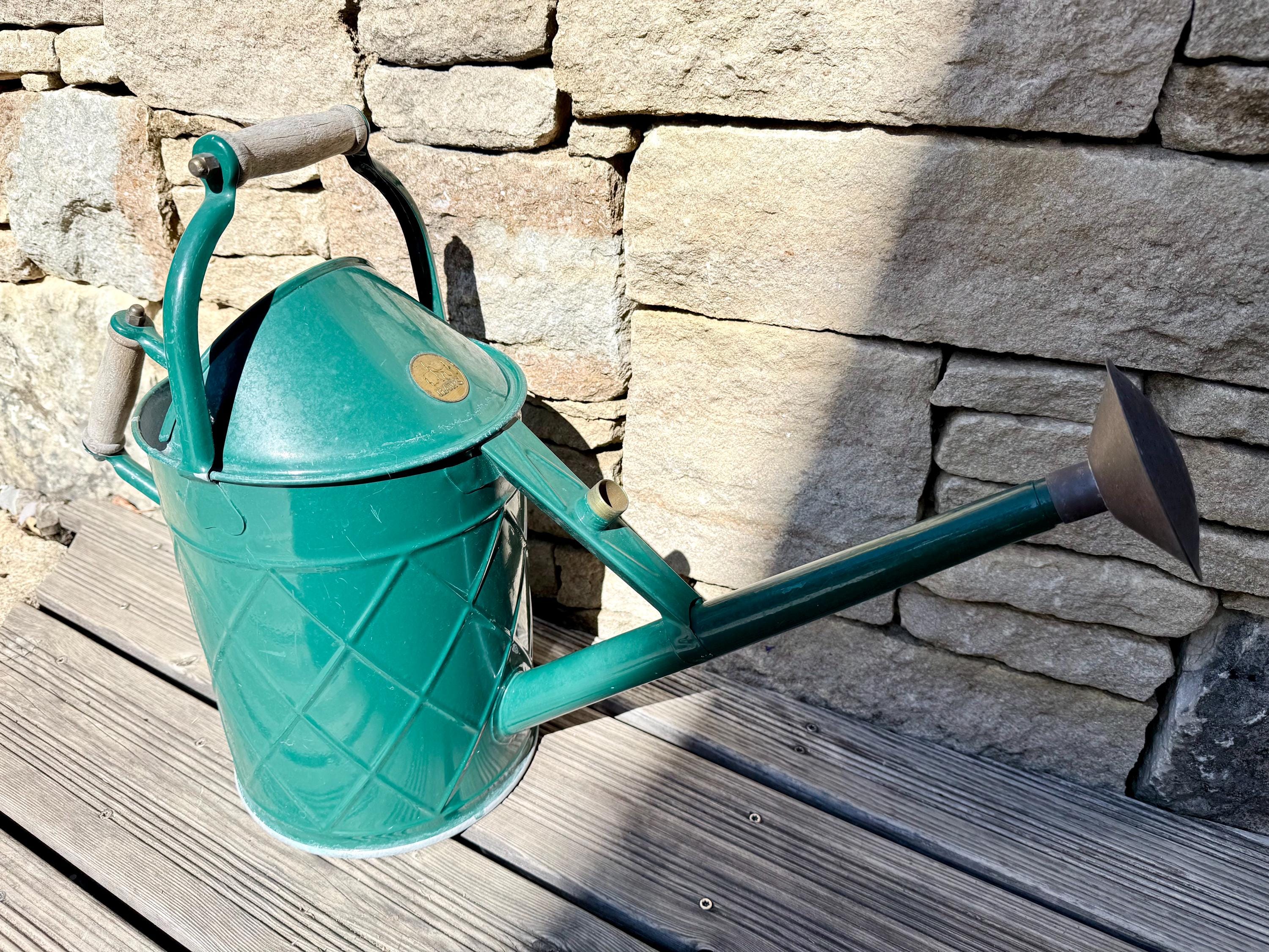 Vintage HAWS the Hockley Heritage Large Two-gallon Raw Galvanised