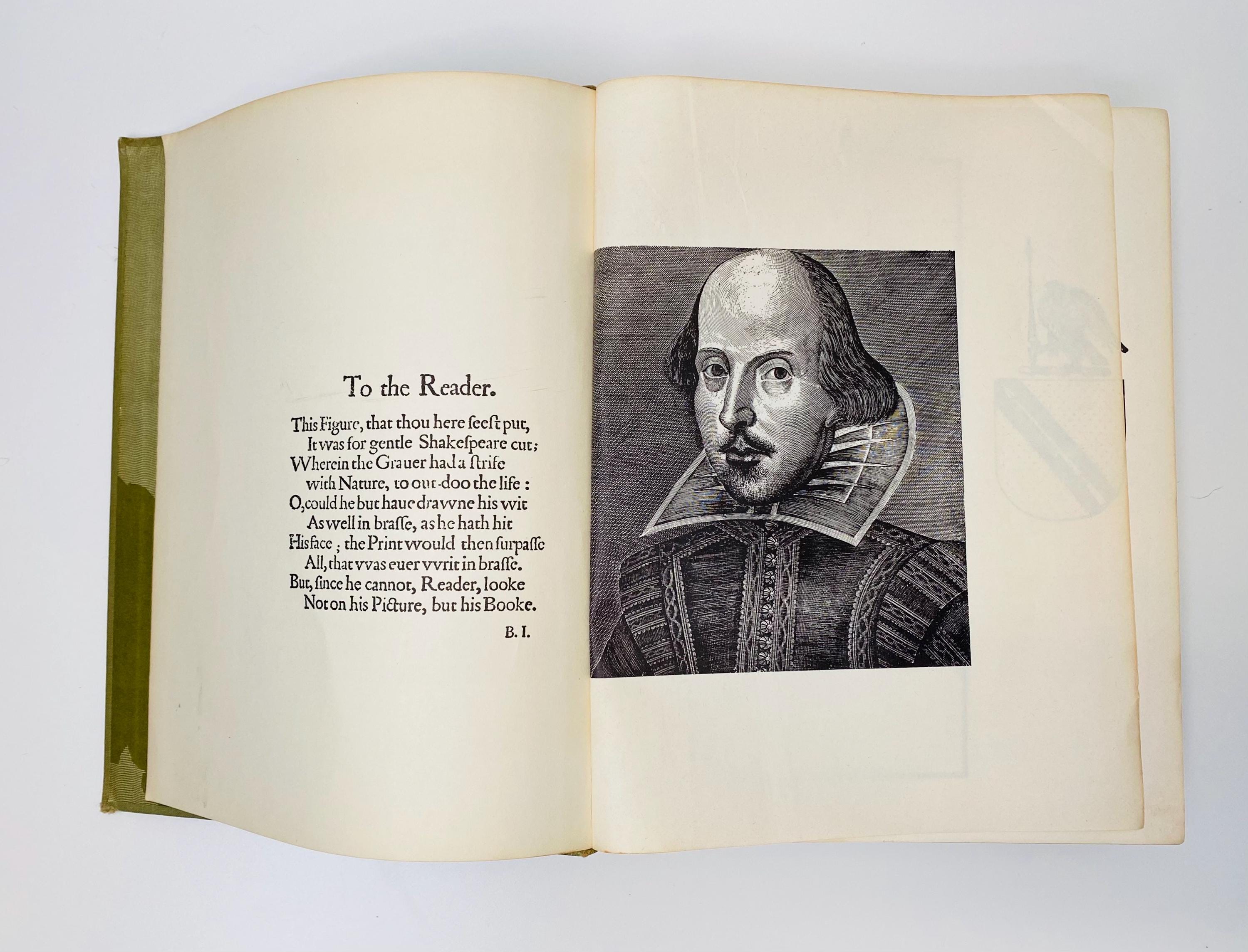 Vintage Complete Works of Shakespeare Book: 1961 Hardback Edition