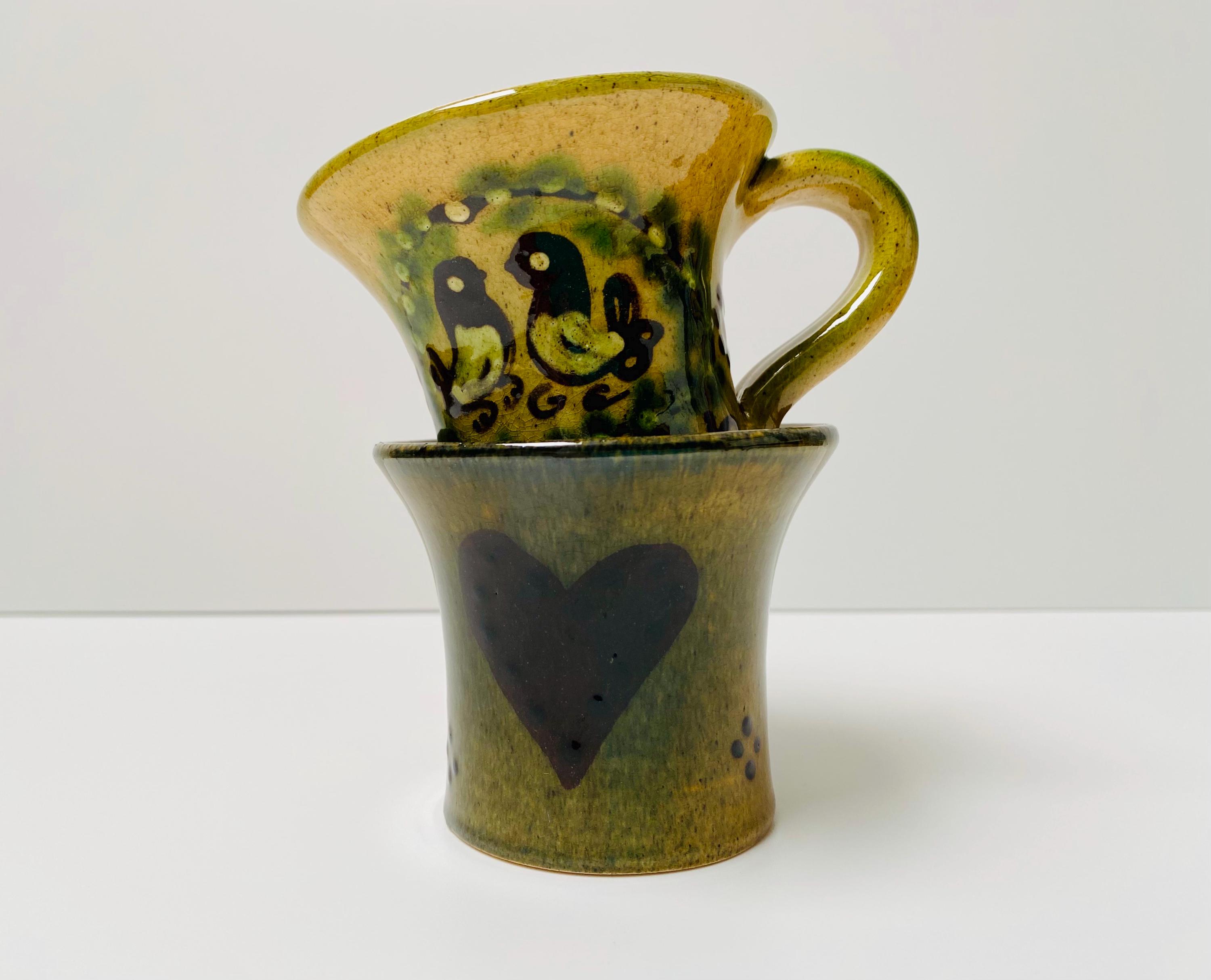 Heron Cross Pottery 伝統的な英国式ティーセット
