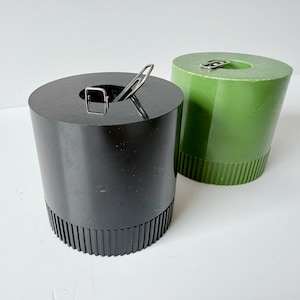 Dispensador magnético de clips ARLAC CLIP BOY 2000 vintage — Organizador de artículos de papelería de los años 80