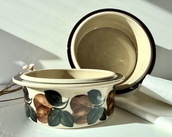 Vintage Arabia Finland Ruija Bowls de Raija Uosikkinen, conjunto de design finlandês moderno de meados do século