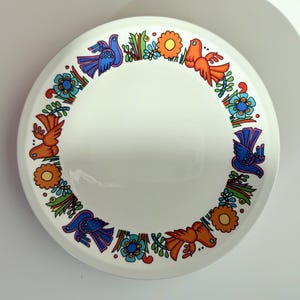 Vintage Villeroy & Boch ACAPULCO 20cm Lunch Plates — 4 Available