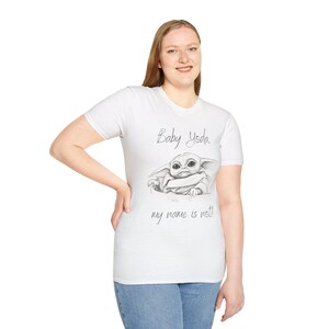 Grogu 'My Name Is Not Baby Yoda' T-Shirt | Star Wars Character Tee image 5