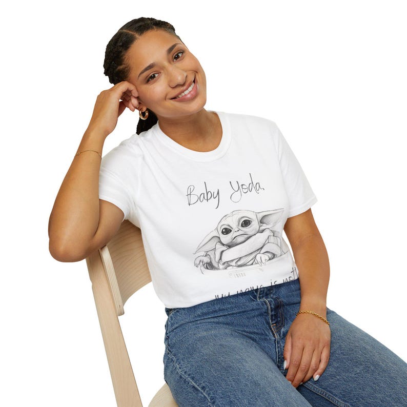 Grogu 'My Name Is Not Baby Yoda' T-Shirt | Star Wars Character Tee image 8