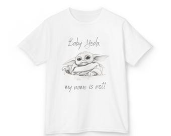 Grogu My Name Is Not Baby Yoda Kids T-Shirt | Star Wars