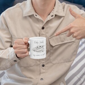 My Name Is Not Baby Yoda Grogu Mug | Star Wars Ceramic Mug Bild 3