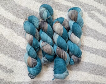 Driftwood Cove Hand Dyed Yarn Colorway Sock Weight