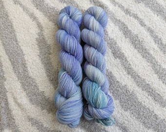 OOAK Hydrangea Dreams Dyed Yarn Colorway