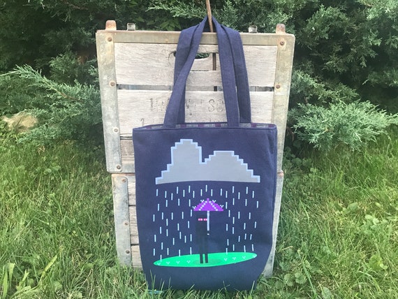 Minecraft print project bag