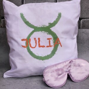 Capa de almofada do Zodíaco, capa de almofada personalizável, almofadas decorativas, signo do Zodíaco