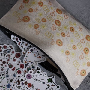 Trousse de toilette personnalisable, Trousse de toilette zodiaque, Signe du zodiaque, Cadeau personnalisé, Cadeau astrologie enfant