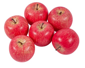 Fausses pommes rouges, fausses pommes rouges, faux fruits