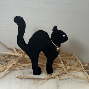 Adorable Little Black Cat Wooden Rubber Stamp Perfect Diy - Temu