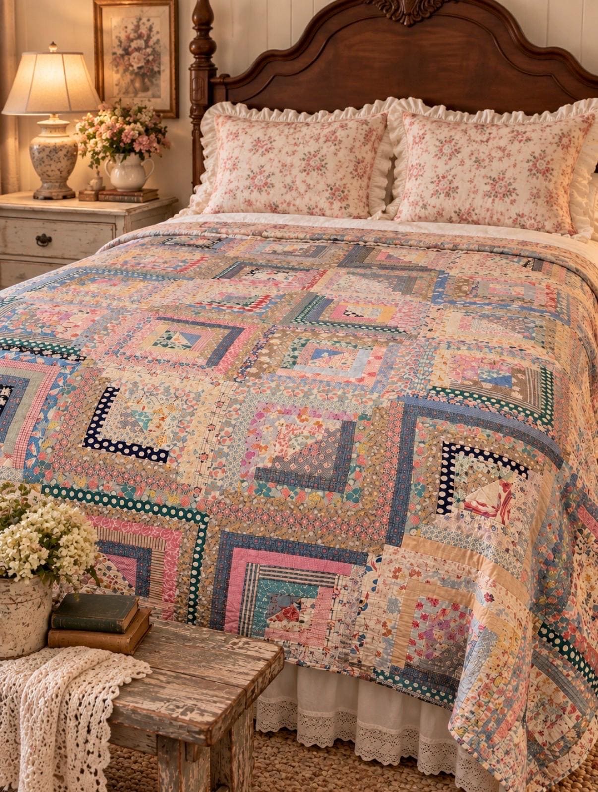 Antique 1930s Quilt - Etsy