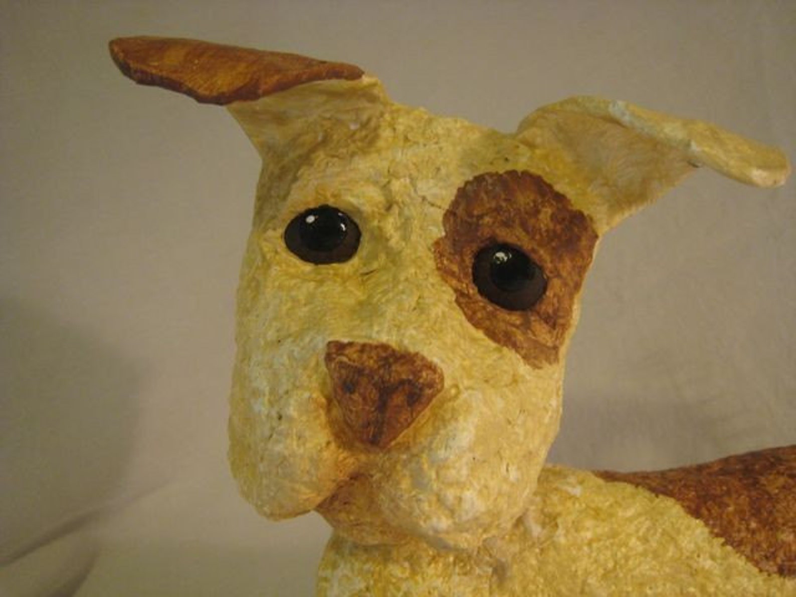Pattern for Springy Puppy Paper Mache Dog Etsy