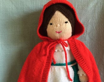 PDF Knitting Pattern - Miss Crolly, an Irish Dolly