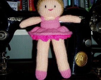 PDF Knitting Pattern - Ballerina