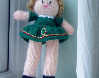 PDF Knitting Pattern - Irish Dancer