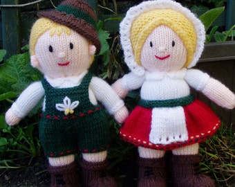 PDF Knitting Pattern - Hansel and Gretel