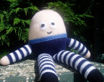 PDF Knitting Pattern - Humpty Dumpty